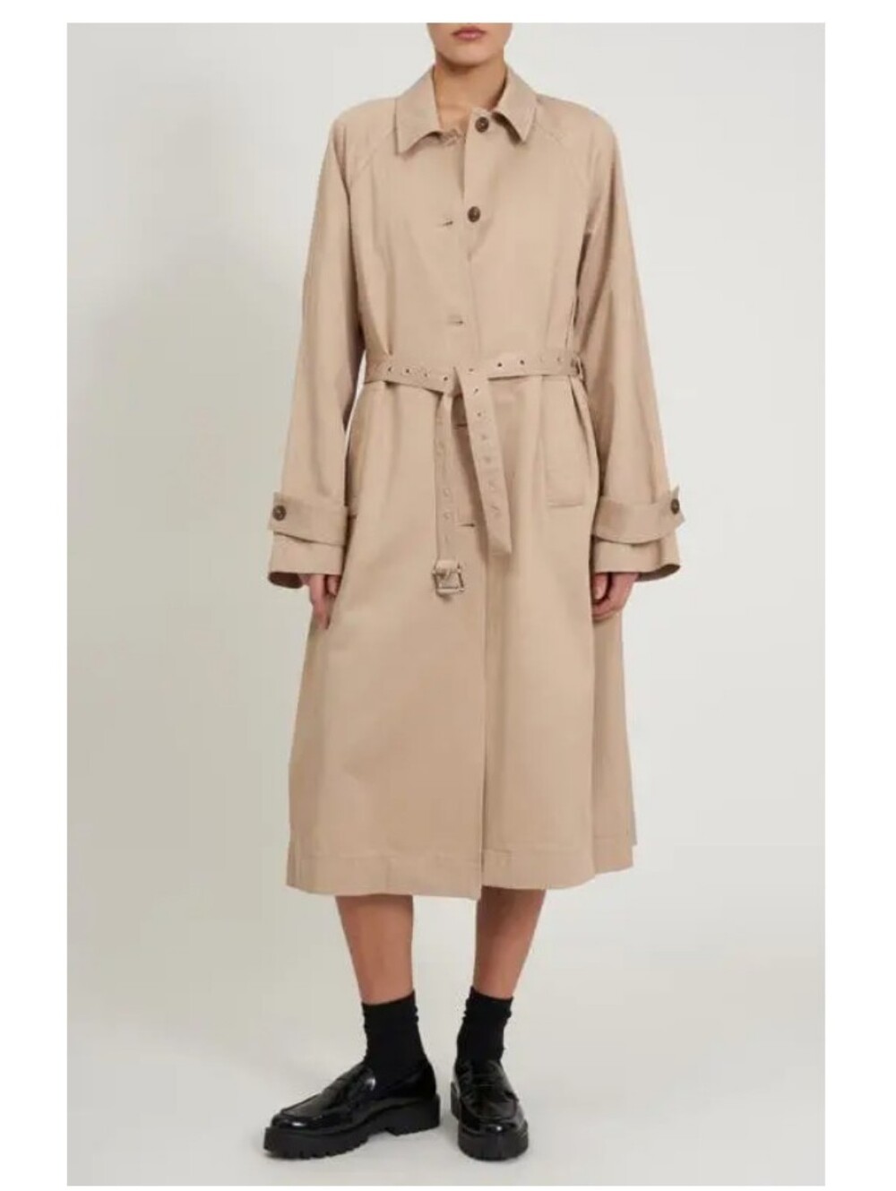 NWT Rebecca Minkoff Warren Beige Trench Coat, small